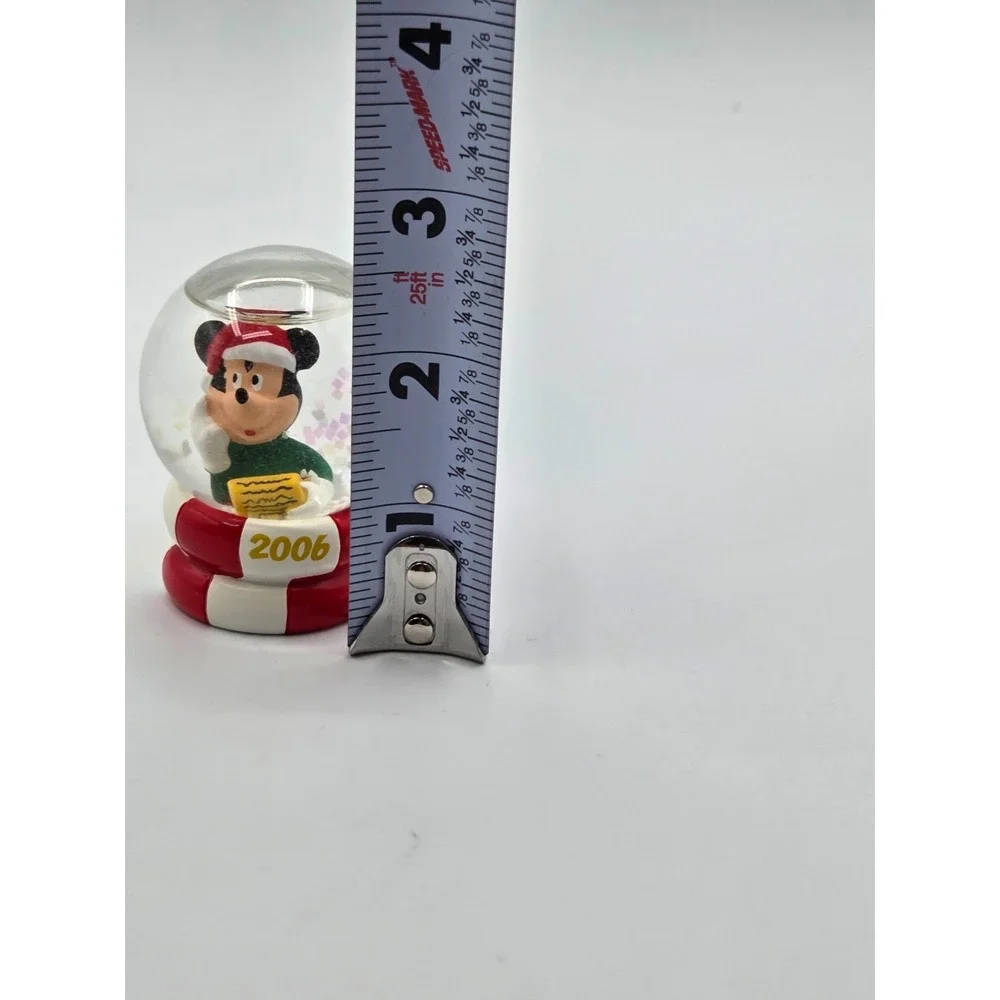 Mickey Mouse Disney Mini Snow Globe Christmas 2006 JCPenney Black Friday 2.5
